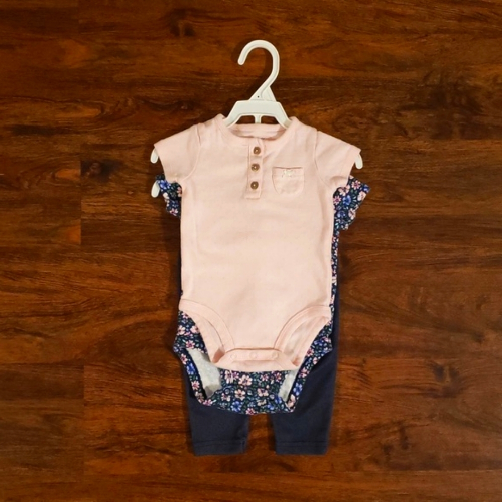 Carter's 3-Piece Pants Set 6M